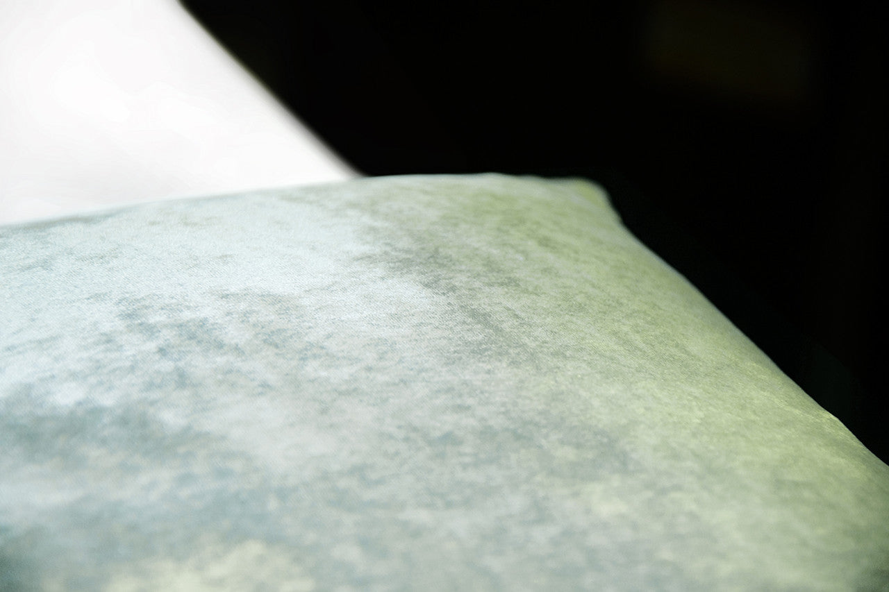 Ice Ombre Velvet Pillow By Kevin O'Brien Studio