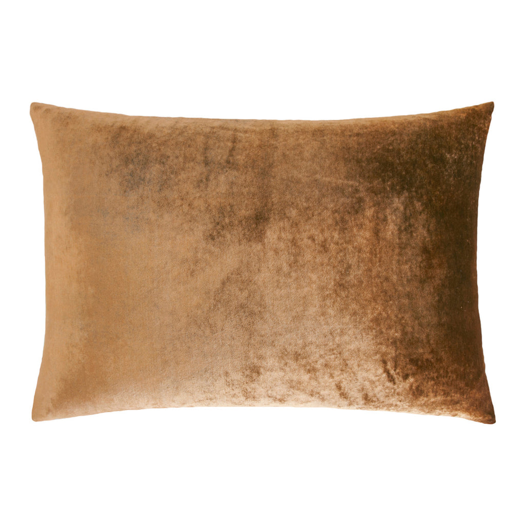 Copper Ivy Ombre Velvet Pillow By Kevin O'Brien Studio