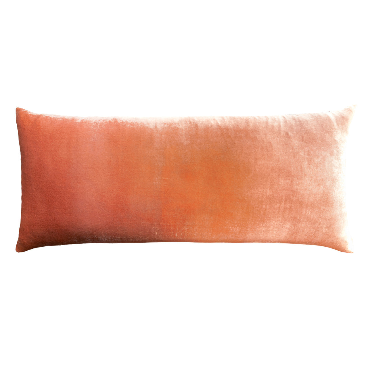 Mango Ombre Velvet Pillow By Kevin O'Brien Studio