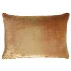 Gold Beige Ombre Velvet Pillow By Kevin O'Brien Studio