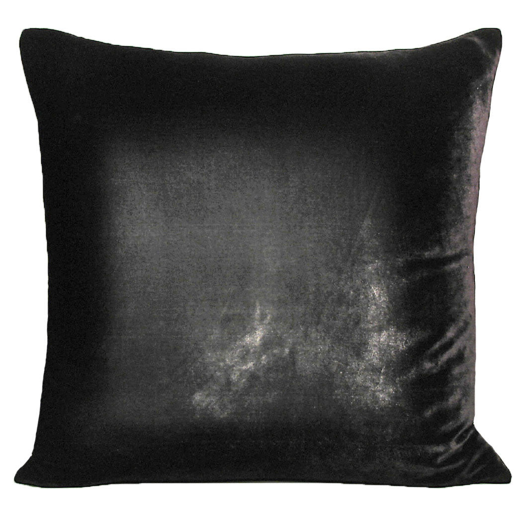Smoke Ombre Velvet Pillow By Kevin O'Brien Studio