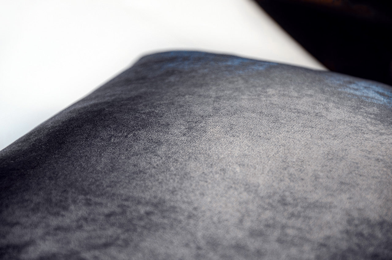 Smoke Ombre Velvet Pillow By Kevin O'Brien Studio