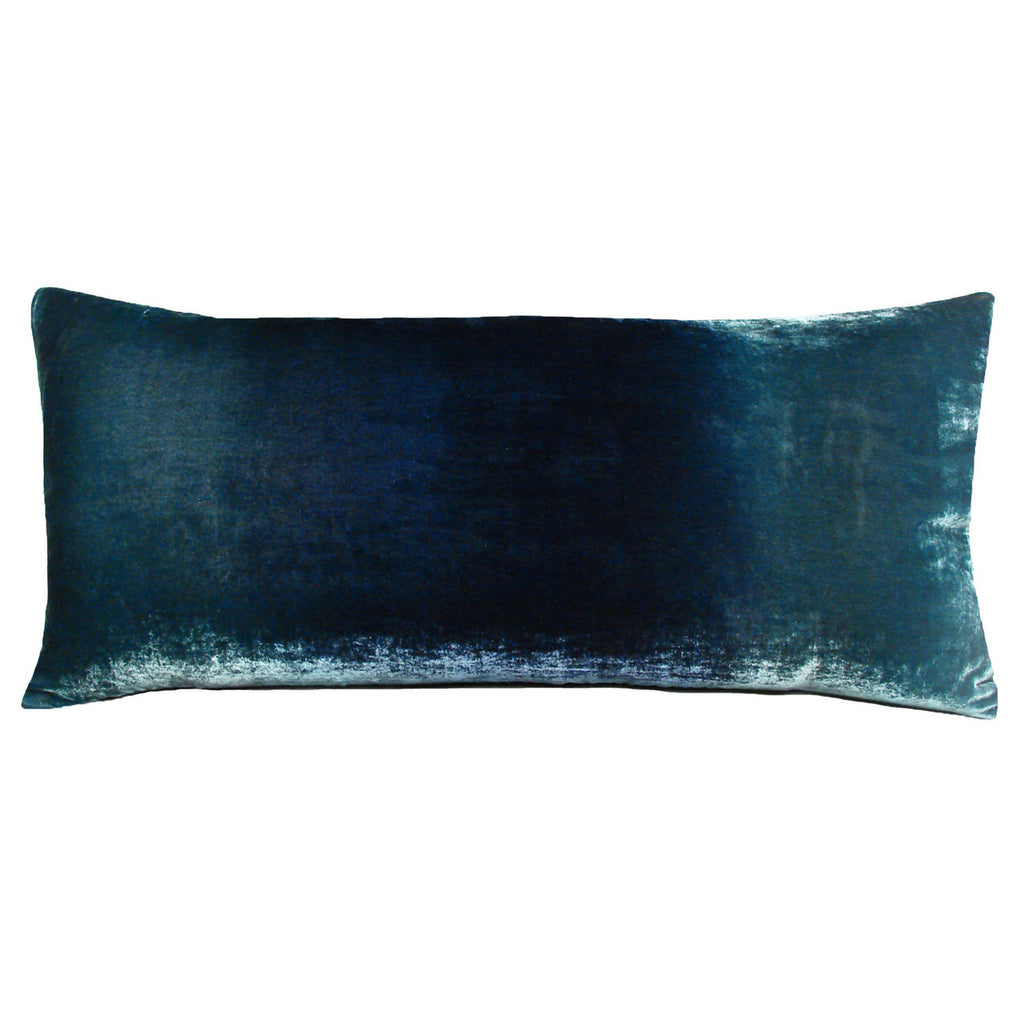 Shark Ombre Velvet Pillow By Kevin O'Brien Studio