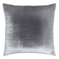 Silver Ombre Velvet Pillow By Kevin O'Brien Studio