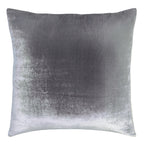 Silver Ombre Velvet Pillow By Kevin O'Brien Studio