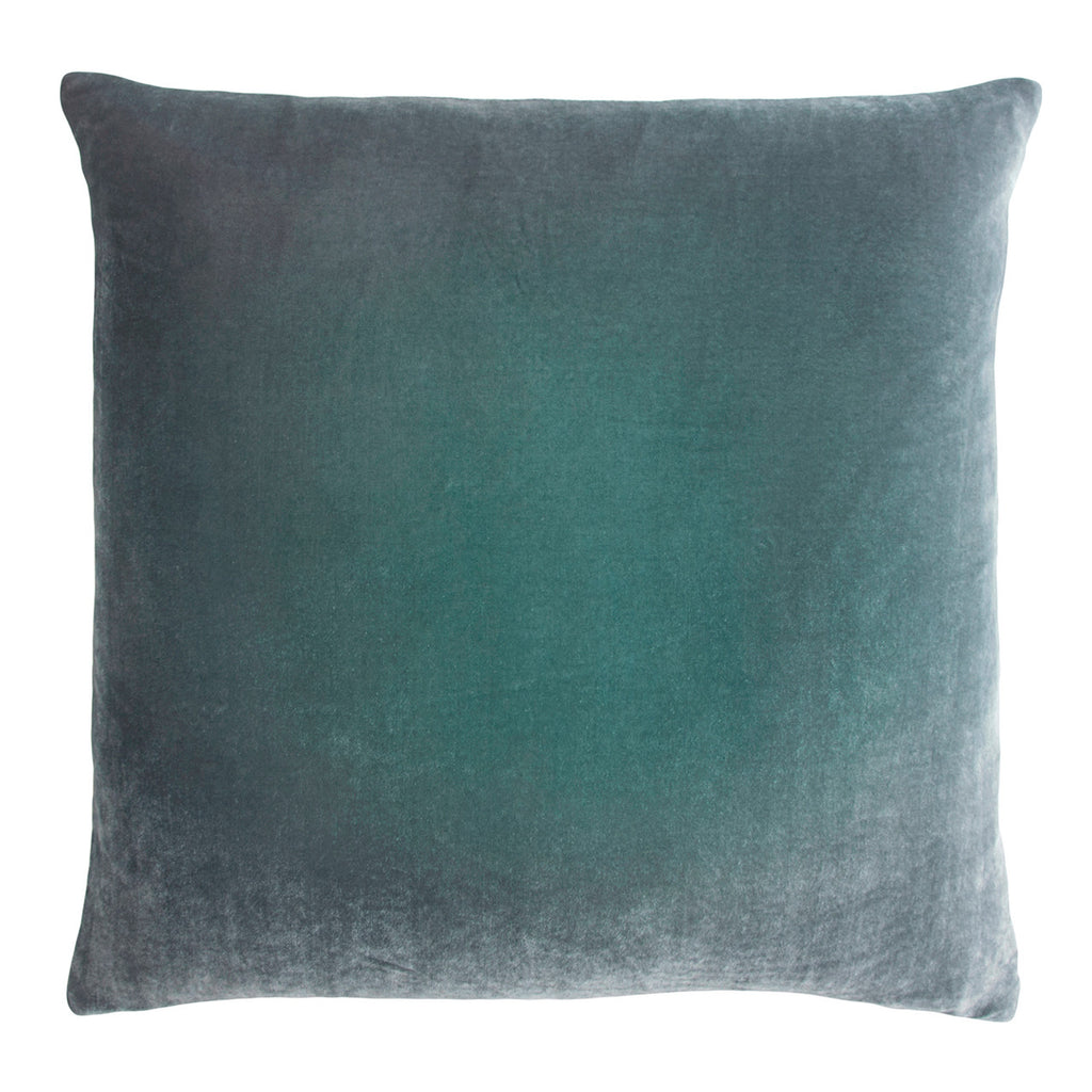 Jade Ombre Velvet Pillow By Kevin O'Brien Studio