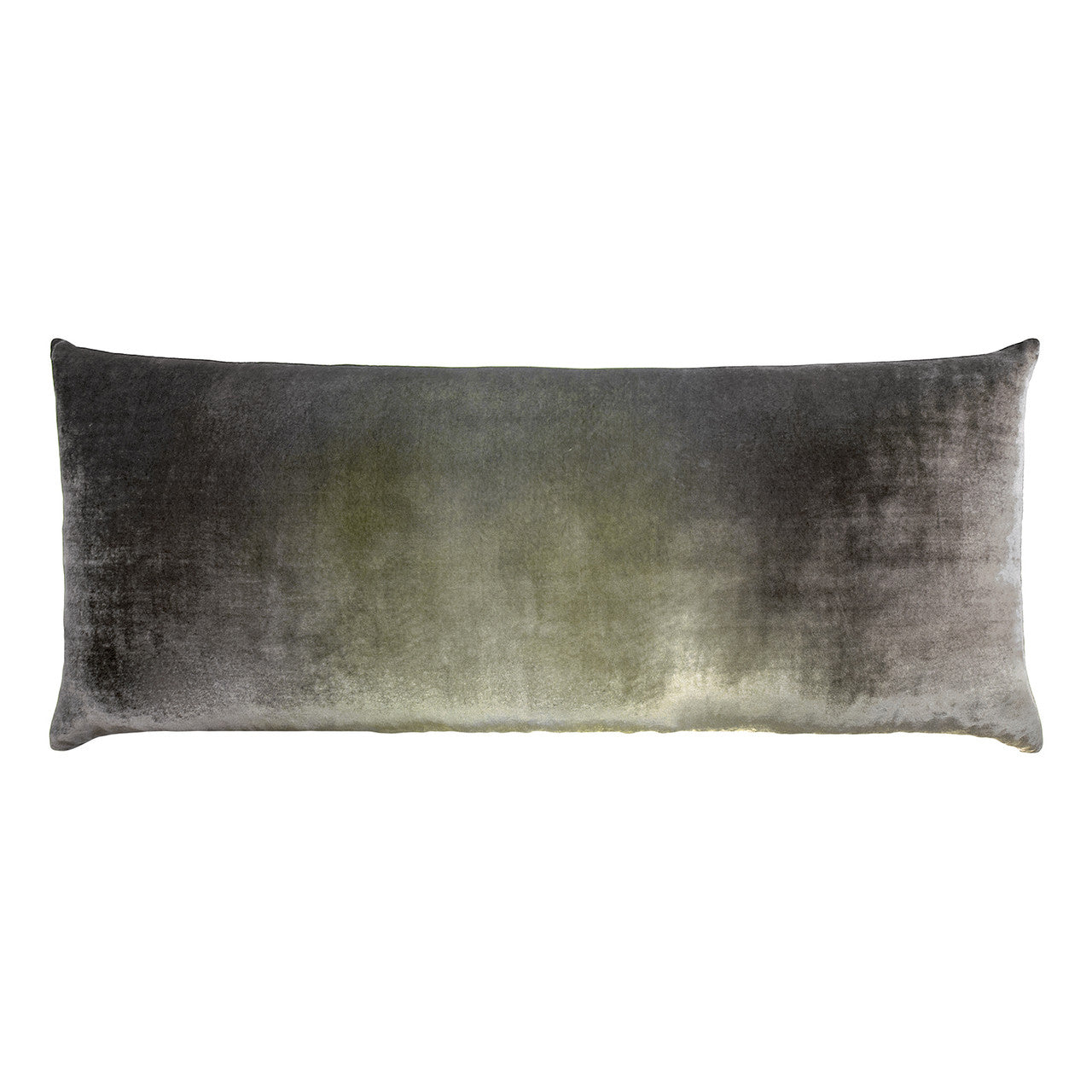 Oregano Ombre Velvet Pillow By Kevin O'Brien Studio