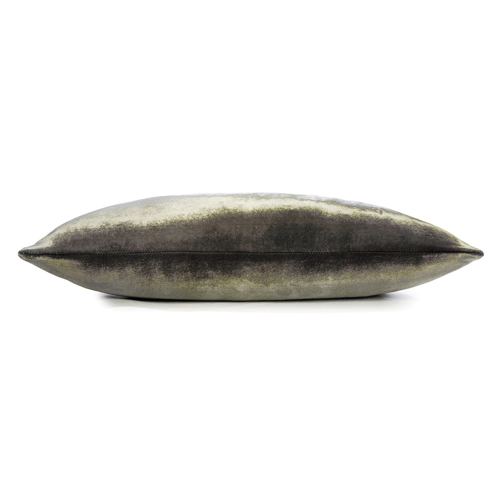Oregano Ombre Velvet Pillow By Kevin O'Brien Studio