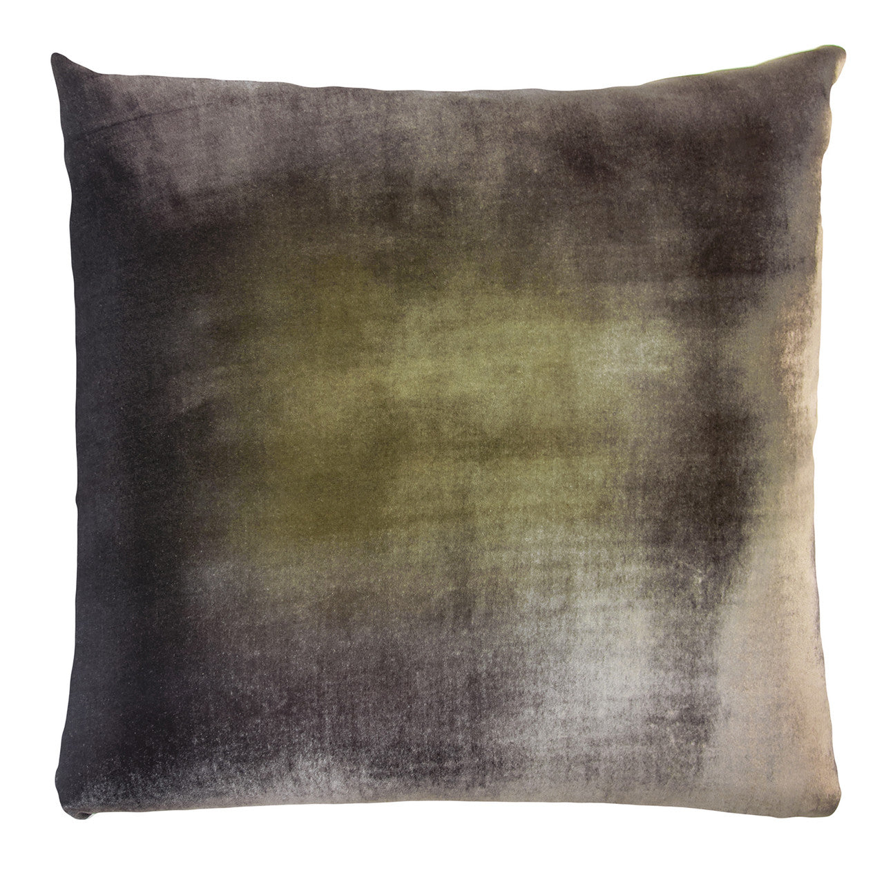 Oregano Ombre Velvet Pillow By Kevin O'Brien Studio