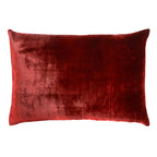 Paprika Ombre Velvet Pillow By Kevin O'Brien Studio