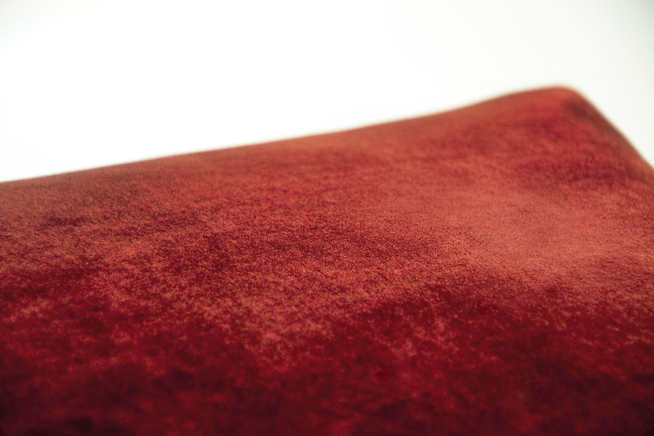 Paprika Ombre Velvet Pillow By Kevin O'Brien Studio