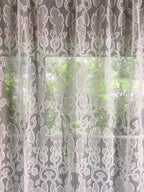 Oak and Acorn Lace Curtain Panel