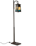 Owl Filigree Hook Arm Floor Lamp