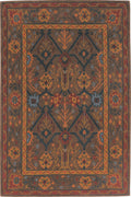 Craftsman Palmette Trellis Earthtones Rug