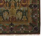Wyndham Hand-Knotted Wool Rug PC-6A – Close Corner Rug View