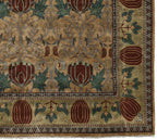Oak Park Gold Hand-Knotted Wool Rug PC-7B – Full Rug View