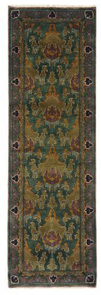 Wyndham Hand-Knotted Wool Rug PC-6A – Runner Size View