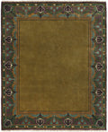 Wyndham Border Hand-Knotted Wool Rug PC-6B – 8x10 Room View