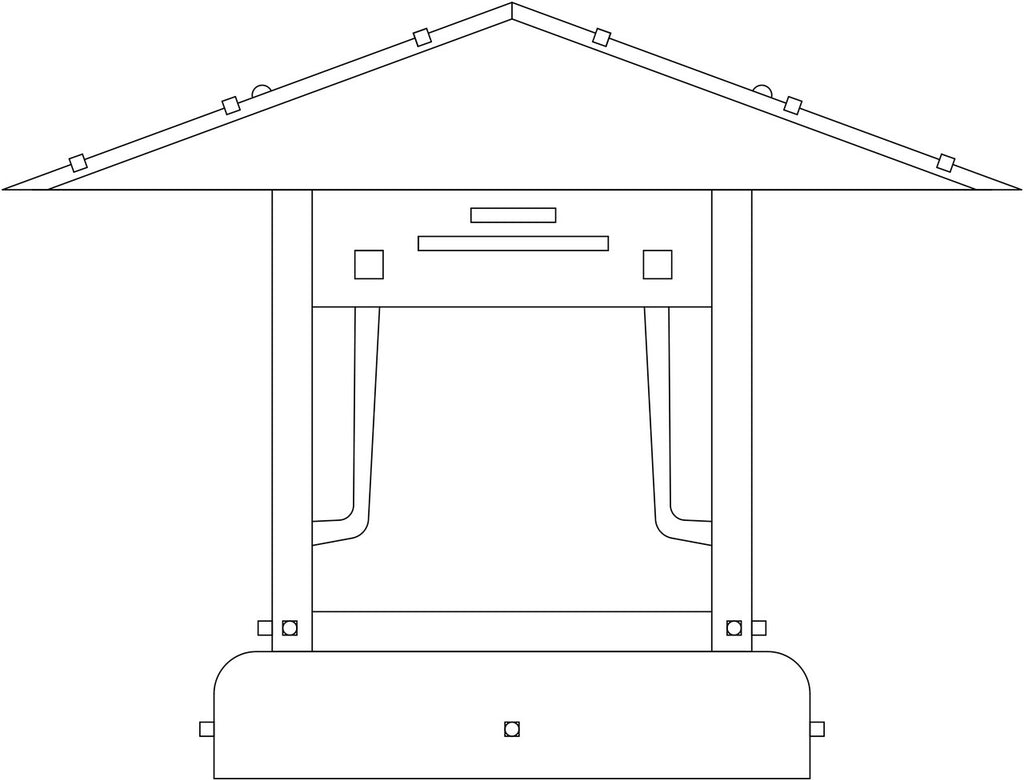 Pagoda Column Mount PDC-17