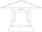 Pagoda Column Mount PDC-17
