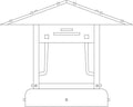 Pagoda Column Mount PDC-9
