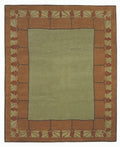 Craftsman Pinecone Fern Rug