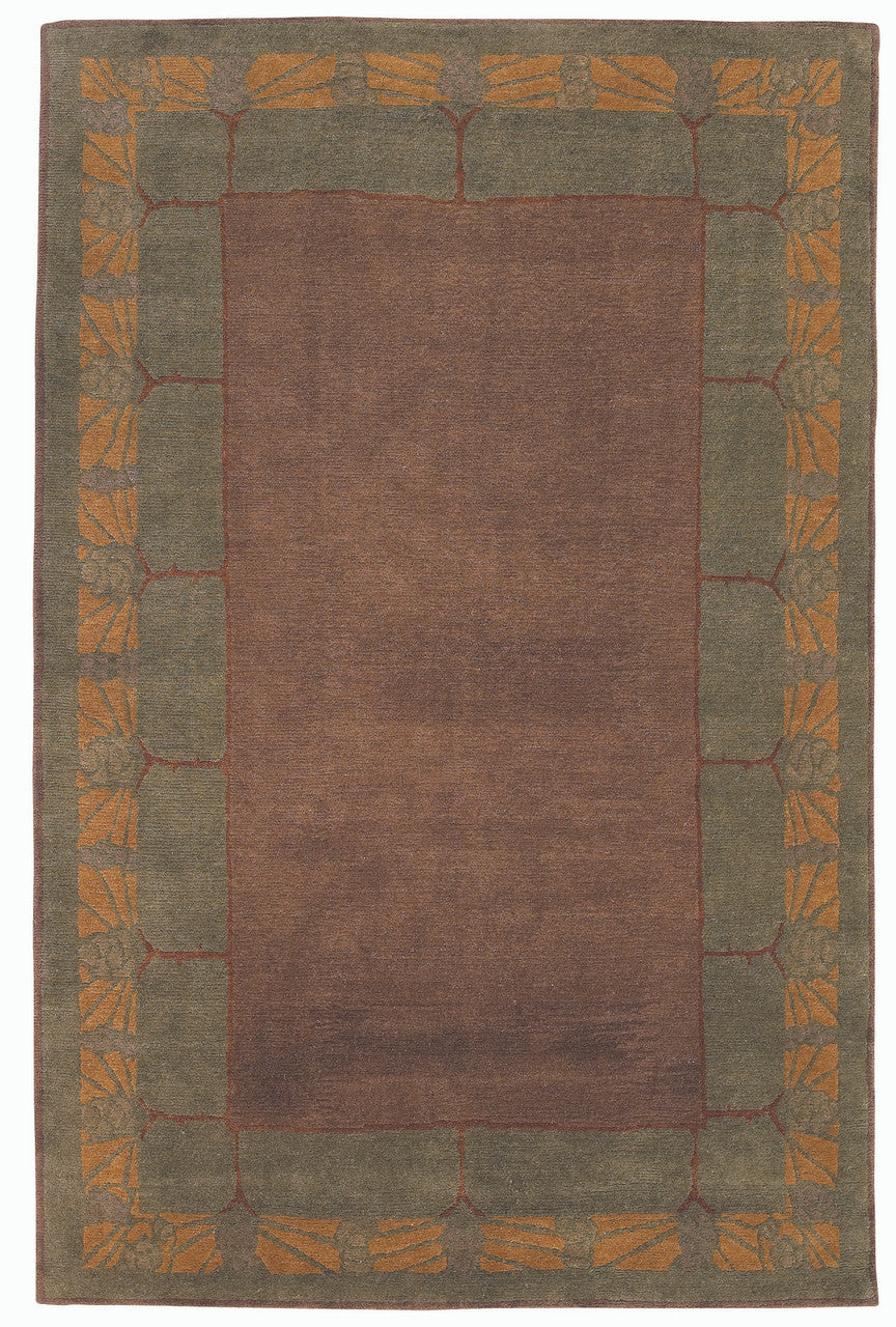 Craftsman Pine Cone Gingersnap Rug