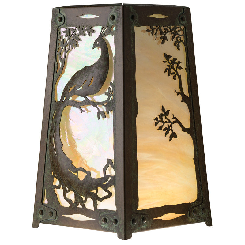 Baldwin Flush Wall with 13" Roof Outdoor Sconce 605-2