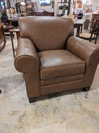 Stickley 7000 Series 36" Leather Arm Chair  in Stock