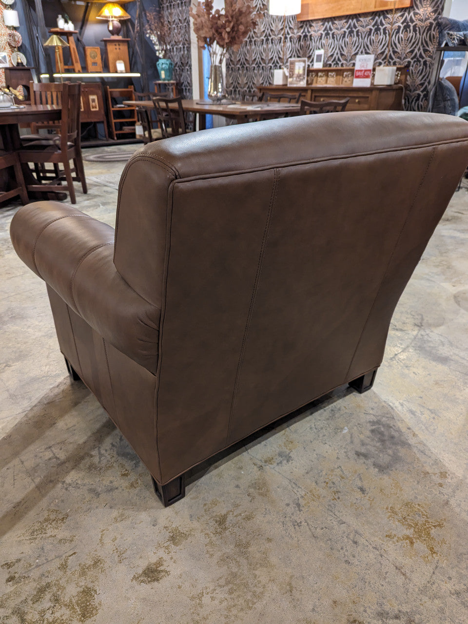 Stickley 7000 Series 36" Leather Arm Chair  in Stock