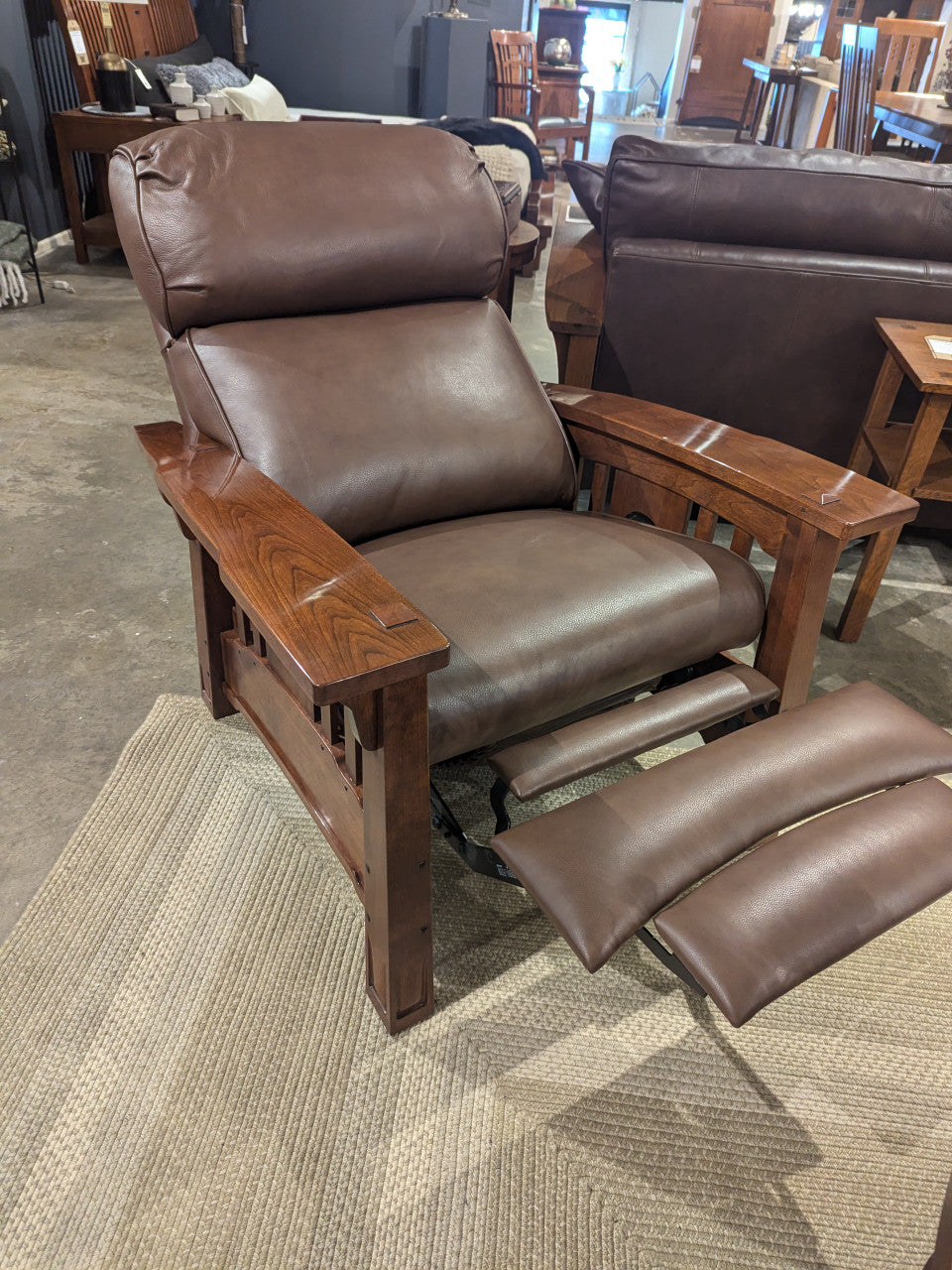 Tsuba Bustle Back Recliner by Stickley - In Stock