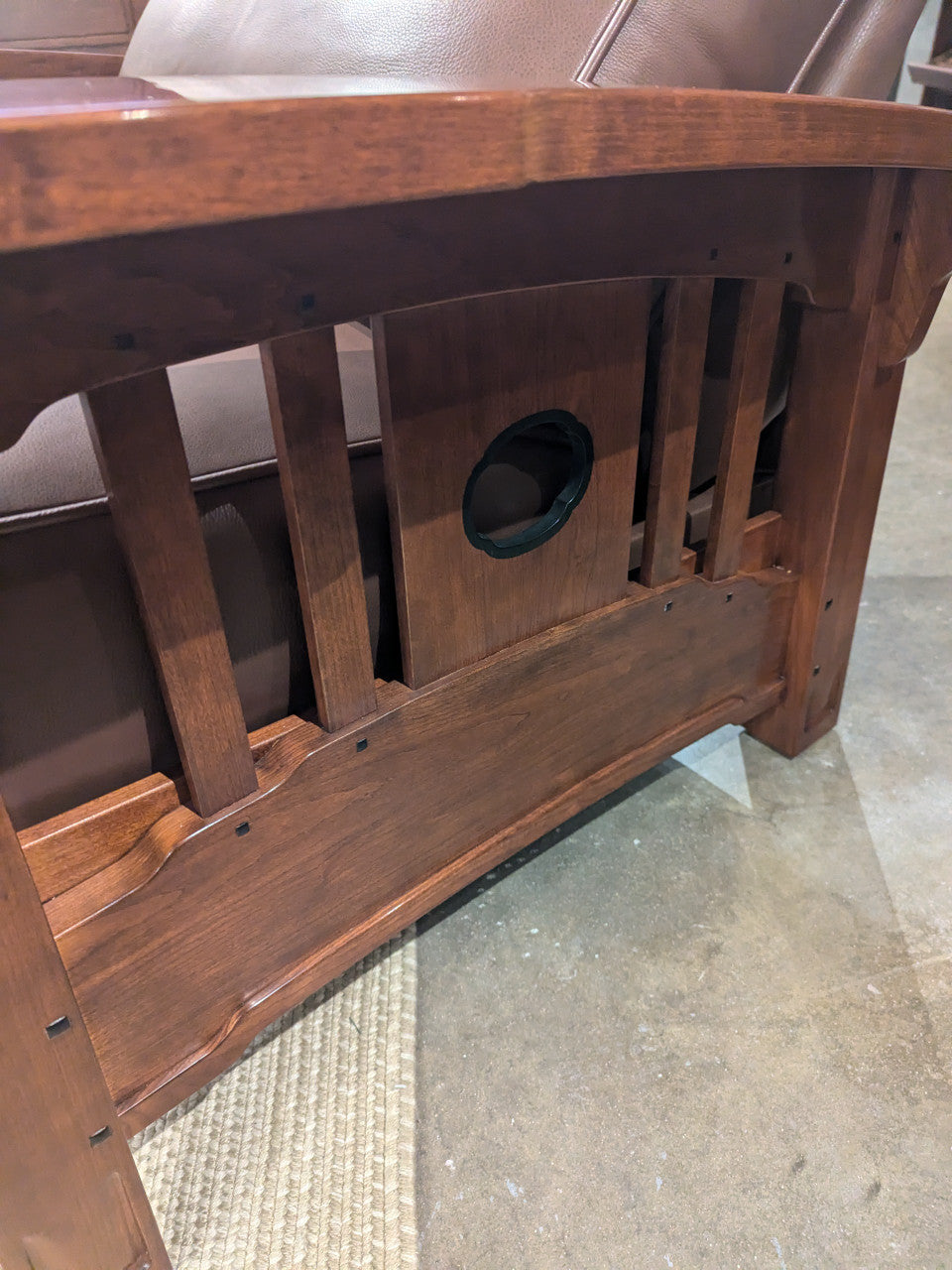 Tsuba Bustle Back Recliner by Stickley - In Stock