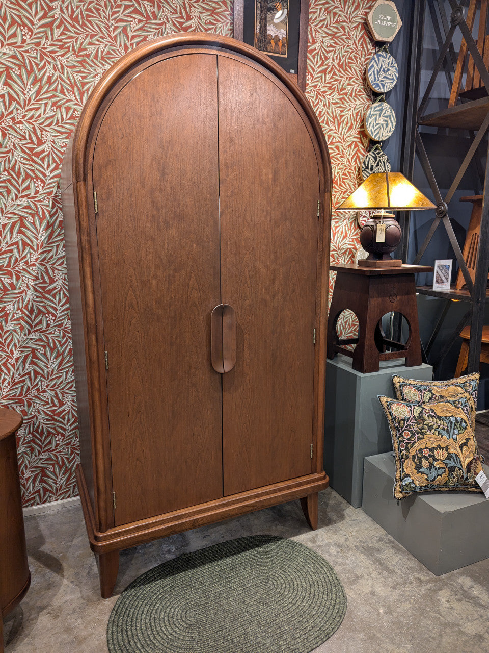 Martine Arced Bar Cabinet by Stickley - In Stock