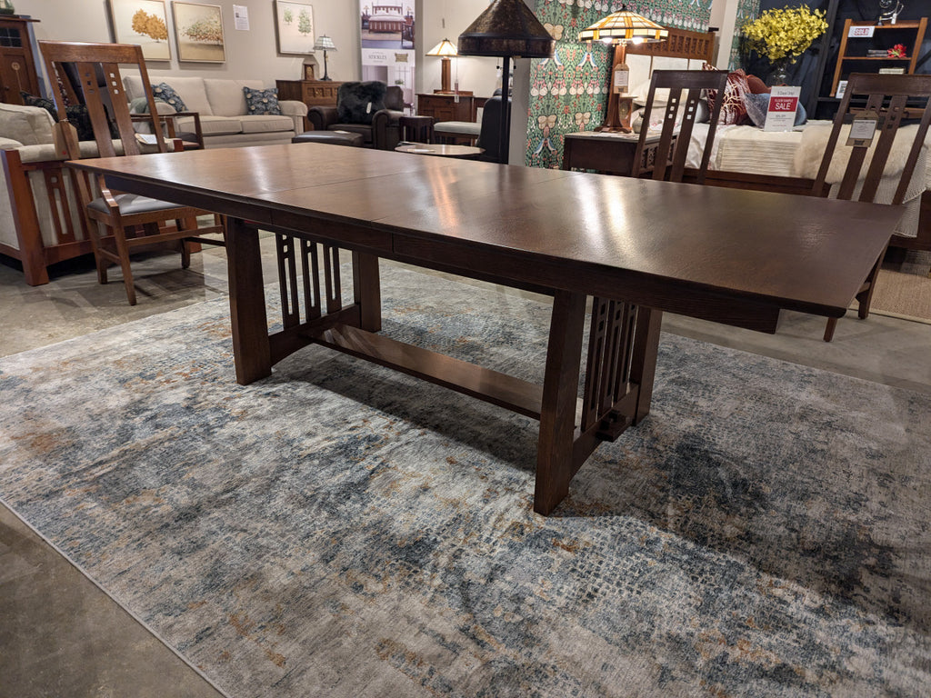Highlands Trestle Table by Stickley - In Stock