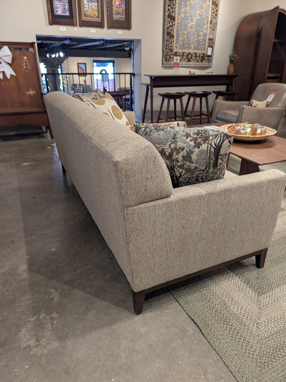 Walnut Grove Tufted-Back Sofa by Stickley - In Stock