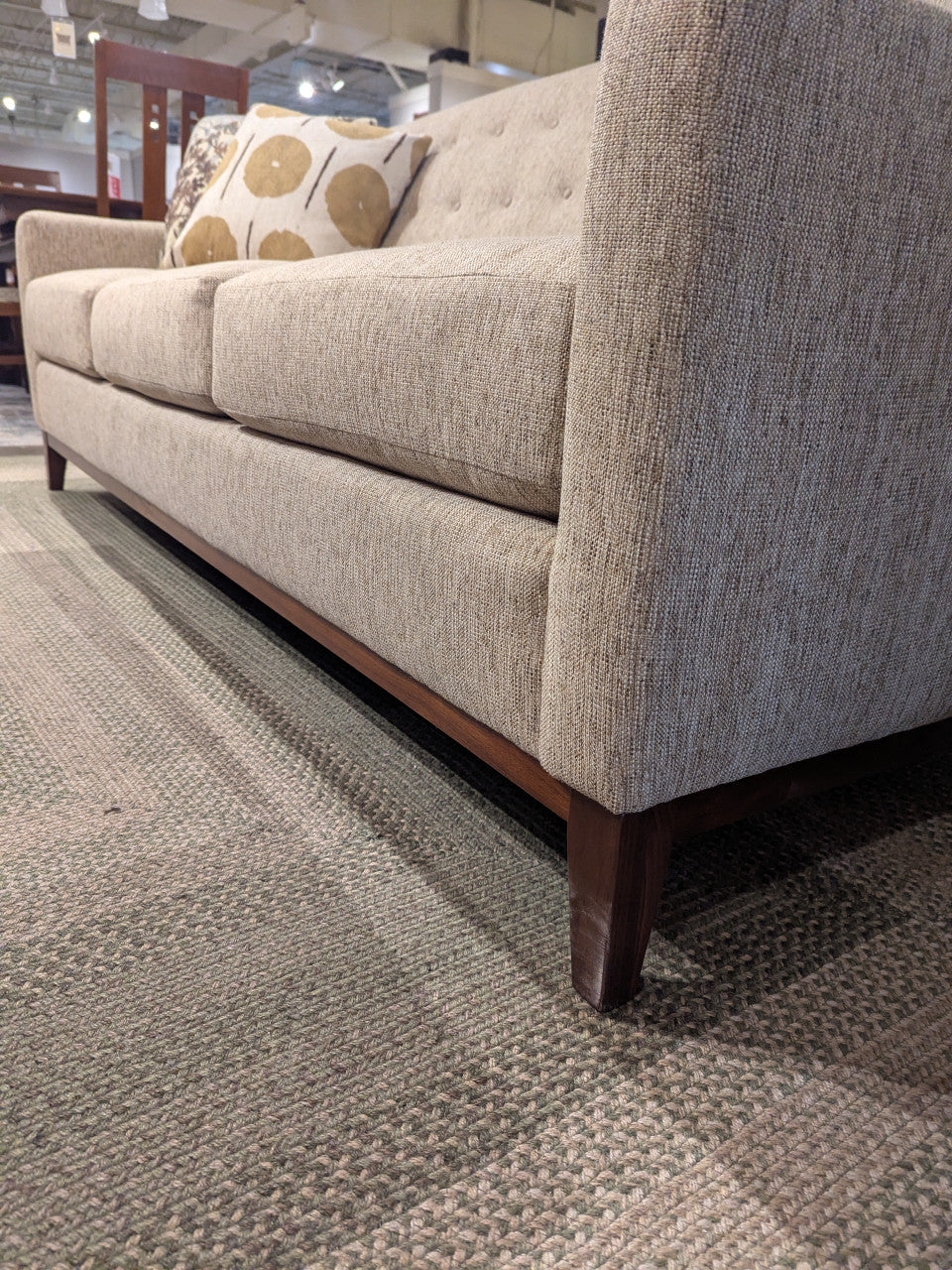 Walnut Grove Tufted-Back Sofa by Stickley - In Stock