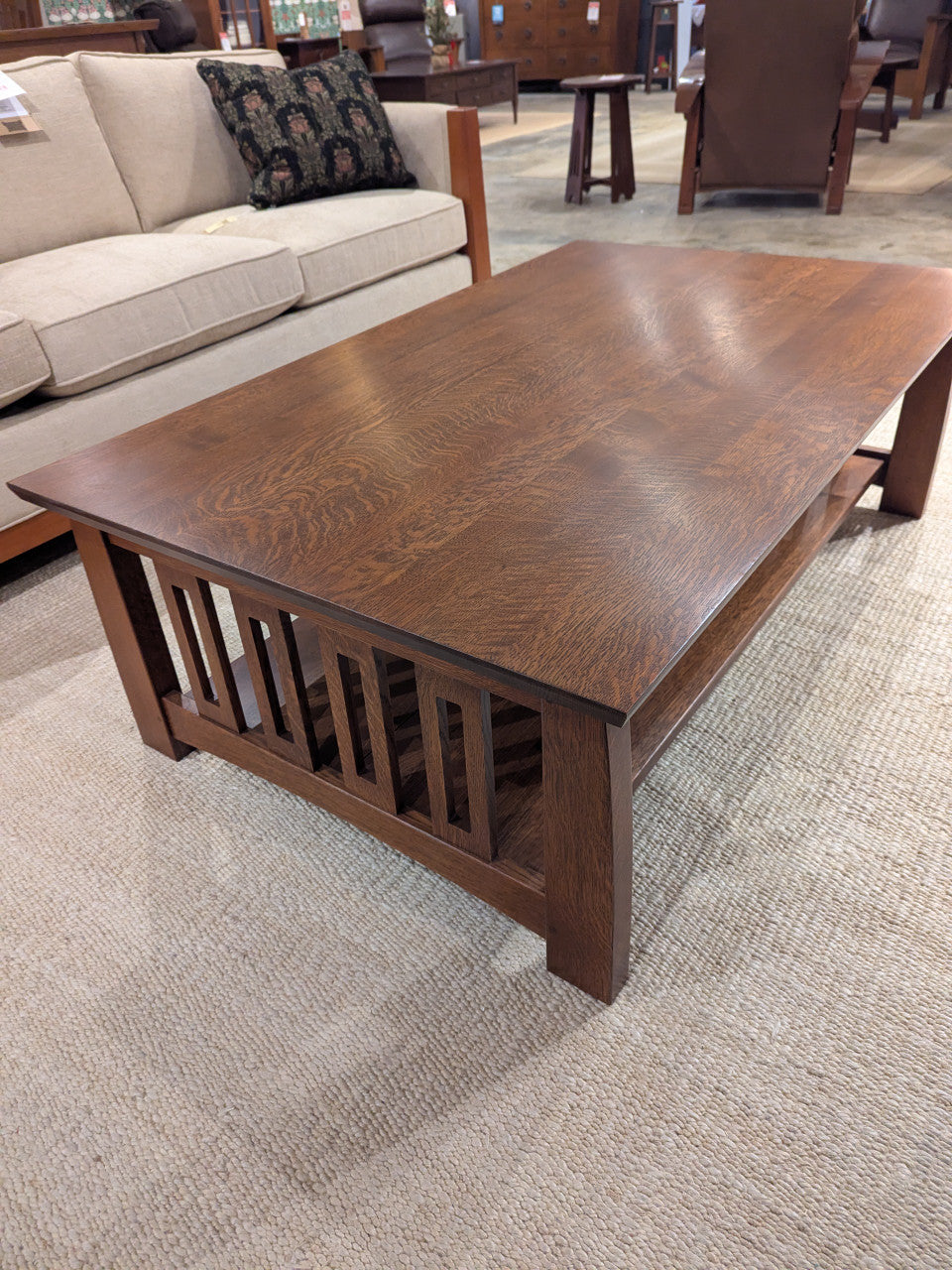 Highlands Cocktail Table by Stickley - In Stock
