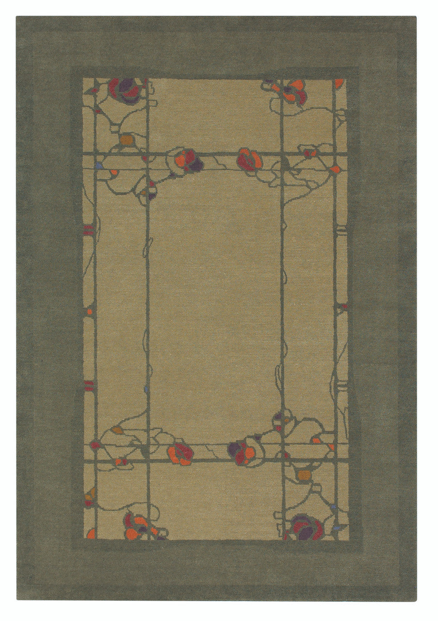 Craftsman Pasadena Verde Rug