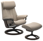 Stressless Paul Signature Base Recliner with Ottoman