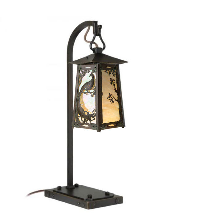 Baldwin Peacock Hook Arm Table Lamp