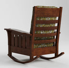 Bow Arm Rocker with Loose Cushion by Stickley - Promo