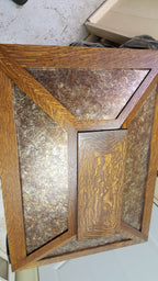 Prairie Craftsman Double Pedestal Table Lamp