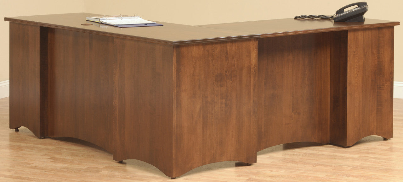 Prairie Mission L-Desk and Hutch