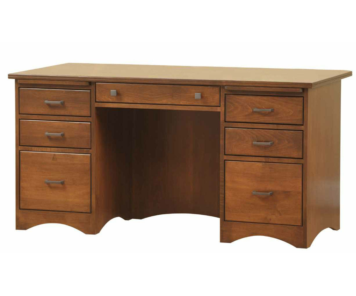 Prairie Mission 60" Executive  Desk 16-660-YT