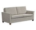 Baltimore sleeper sofa in grey on a white background. 