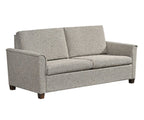 Baltimore sleeper sofa in grey on a white background. 