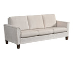 Baltimore sofa in light gray on a white background