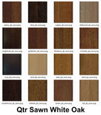 Wood Samples Quartersawn White Oak