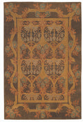 Craftsman Rambling Rose Cognac Rug