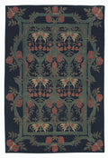 Craftsman Rambling Rose Ebony Rug